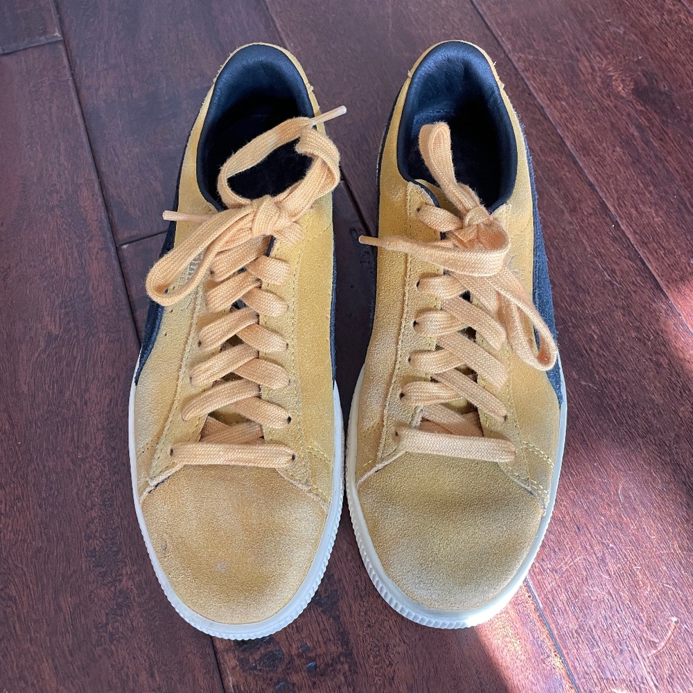 Yellow Gold Puma Shoes - Picture 2 of 4